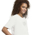 T-shirt adidas Jg Glam Fille Blanc