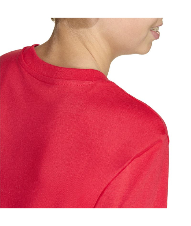 T-shirt adidas Camo Train T2 Enfant Grenat