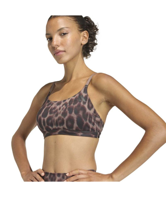 Brassiere de sport de Fitness adidas Opt Aop Ls...