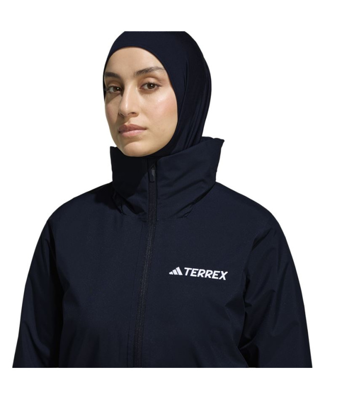 Veste de Montagne adidas Mt Ess 2L R Femme Bleu...