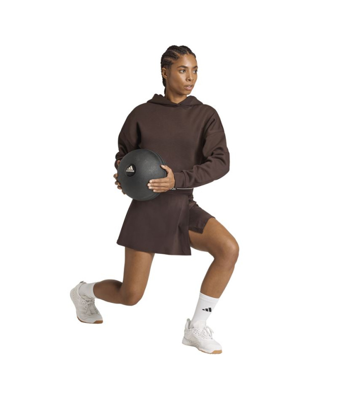 Moletom de Fitness adidas Q1 Hyg Hoodie Mulher...