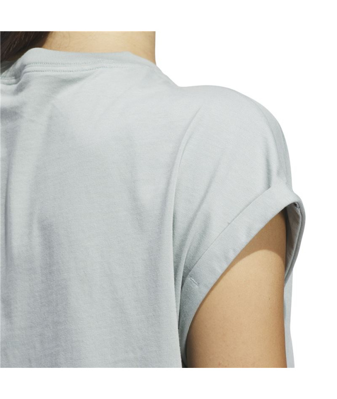 Camiseta adidas Western Big Logo Mulher Sama