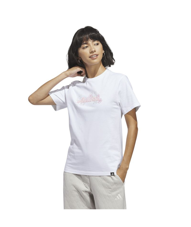 Camiseta adidas Western Adi Mulher Branco