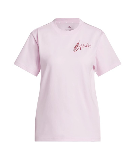 T-shirt adidas Sc Pilates Femme Rose