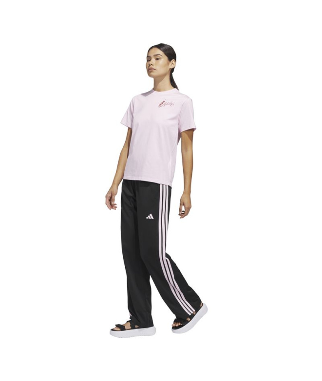Camiseta adidas Sc Pilates Mulher Rosa