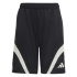 Pantalones adidas Hot Sho Infantil Negro/Blanco/Blanco