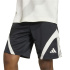 Calça adidas Hot Sho Infantil Preto/Branco/Branco