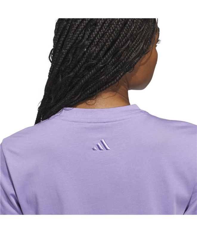 Camiseta adidas Sc Cursive Mulher Lilmag