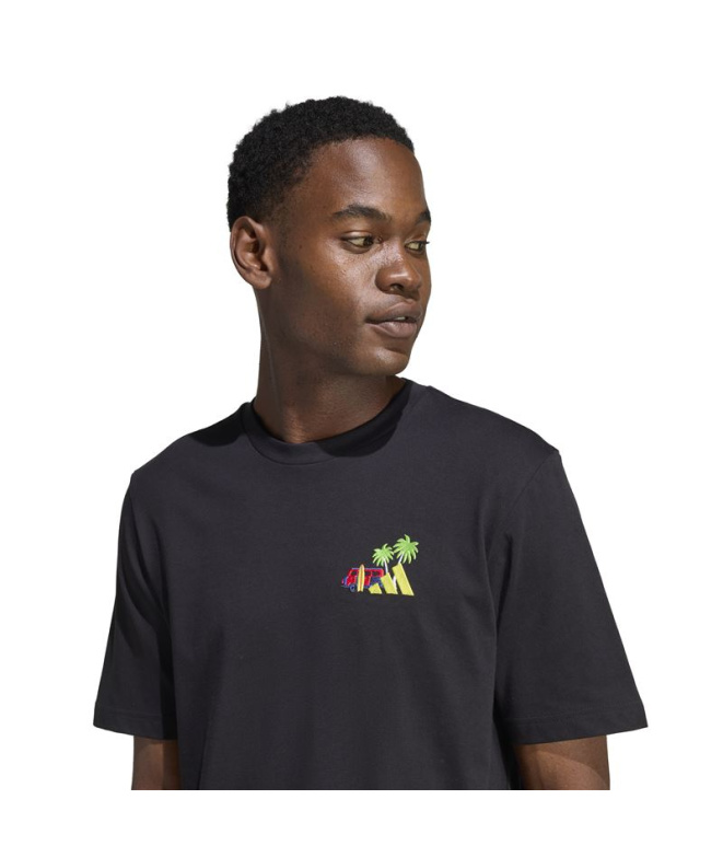 T-shirt adidas Mini Surf Homme Noir