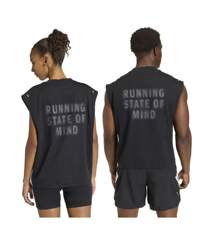 Camiseta Alças de Running adidas Adi365 Tan Uf...