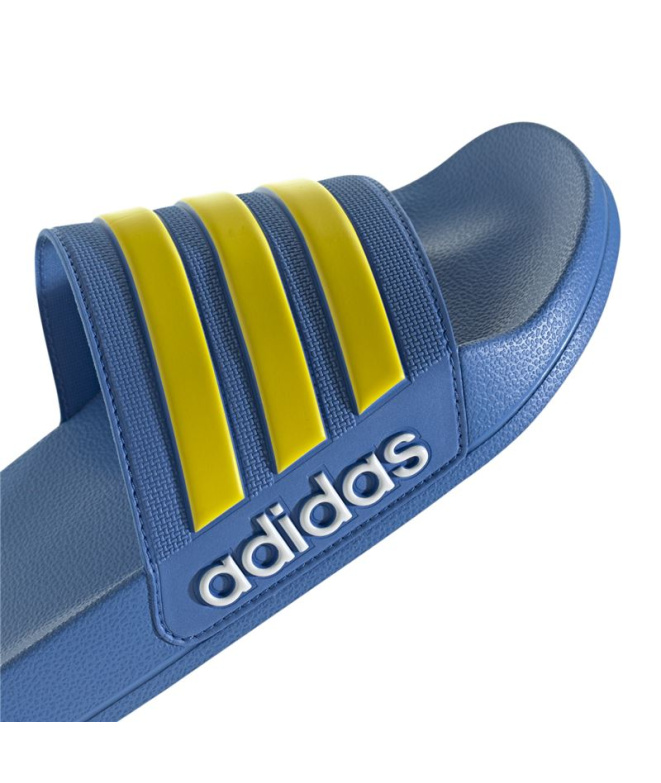 Tongs adidas Adilette Douche Bleu/Jaune/Noir