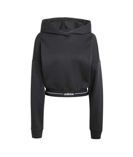 Moletom de Fitness adidas Q1 Hyg Hoodie Mulher Preto