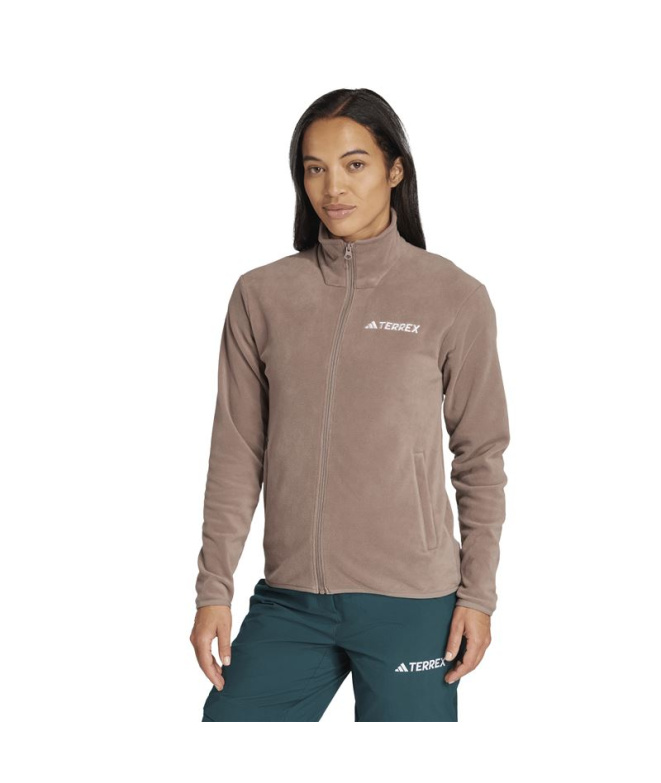 Polar de Montanha adidas Mt Ess Fz Fl Mulher...