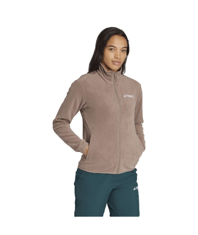 Polar de Montagne adidas Mt Ess Fz Fl Femme Martra