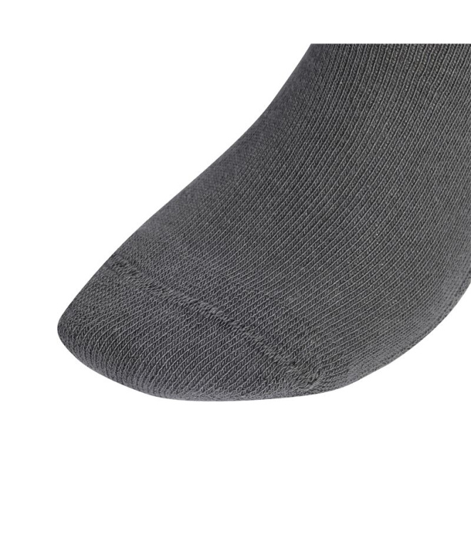 Meias adidas Linear Crew 6P Azul/Azul Escuro/Cinza