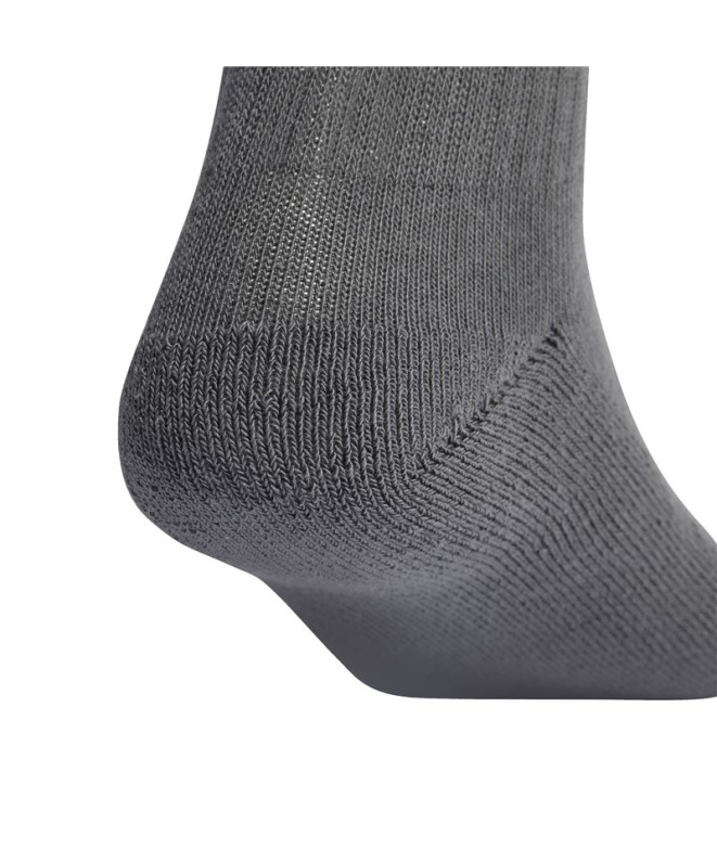 Meias adidas Linear Crew 6P Azul/Azul Escuro/Cinza