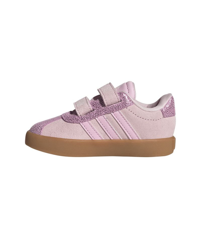 Sapatilhas adidas VL Court 3.0 Cf Infantil Rosa...