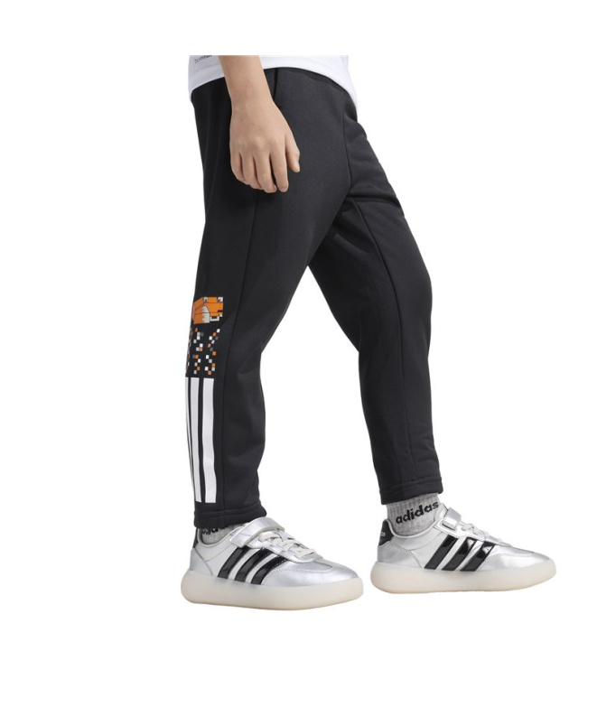 Calça de Fitness adidas Lk Mc 3Stripes Infantil...