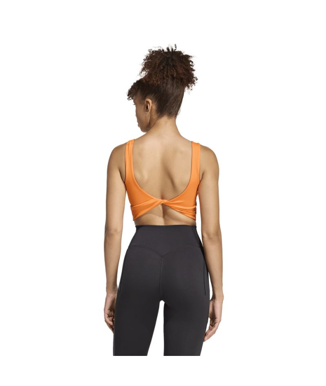 Camiseta Alças de Fitness adidas Optime Bra...