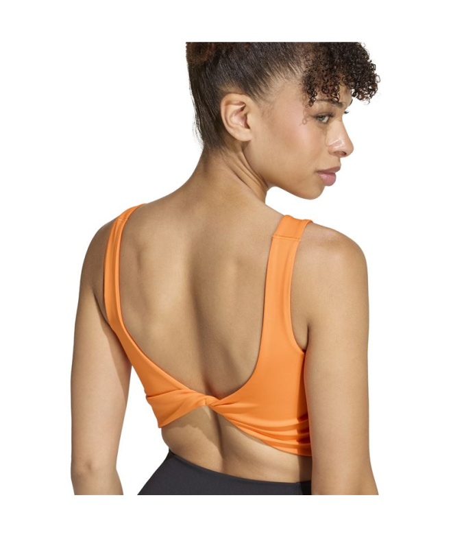 Camiseta Alças de Fitness adidas Optime Bra...