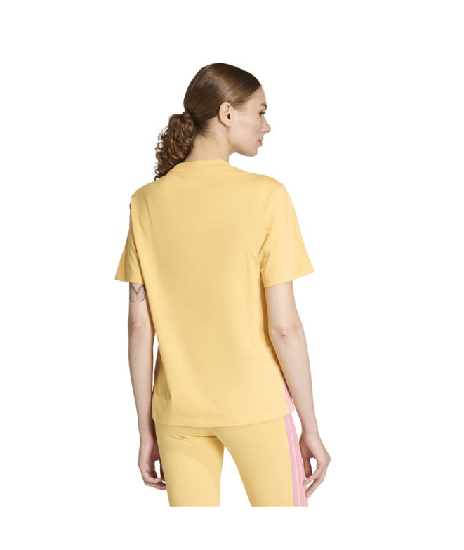 T-shirt adidas 3 Bandes Sj Femme Mase/Stfltr