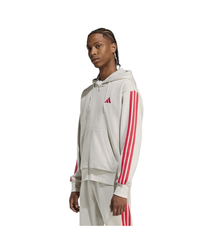 Casaco adidas 3 Bandas Fl Fz Hd Homem Azul/Granate