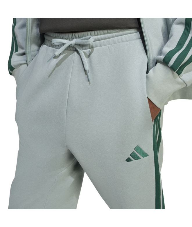 Calça adidas 3 Bandas Fl Tc Homem Sama/Verde