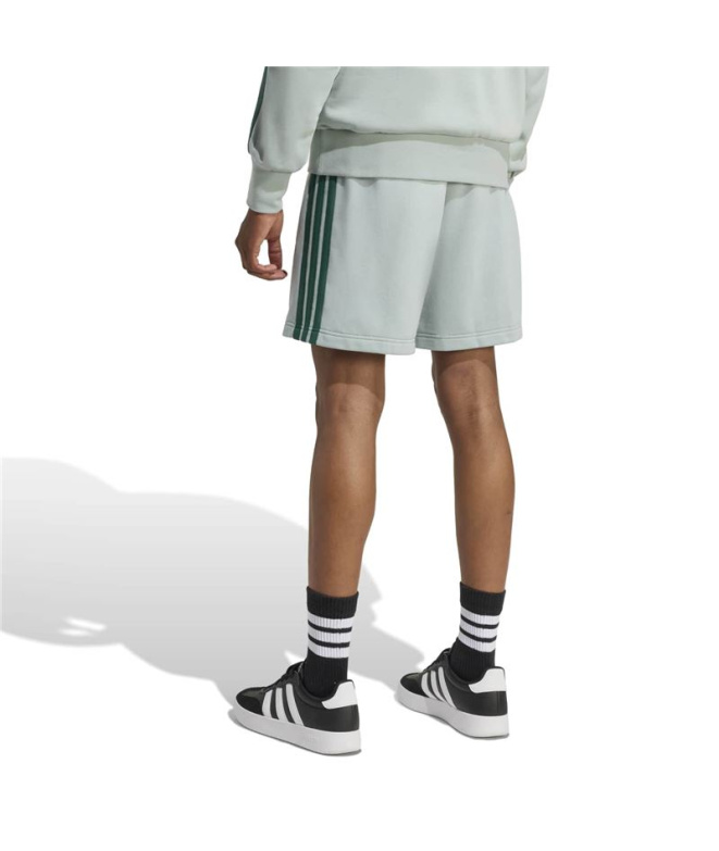 Calça adidas 3 Bandas Ft Sho Homem Sama/Verde