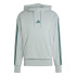 Sweat adidas 3 Bandas Ft Hd Homme Sama/Vert