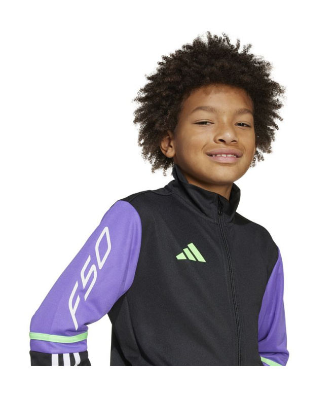 Veste de Football adidas F50 Tr Enfant Noir