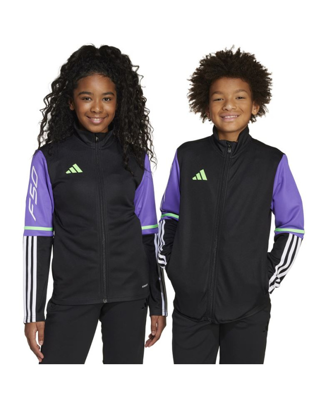 Veste de Football adidas F50 Tr Enfant Noir