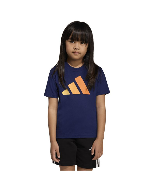 T-shirt adidas Lk Big Logo 160 Enfant Bleu...