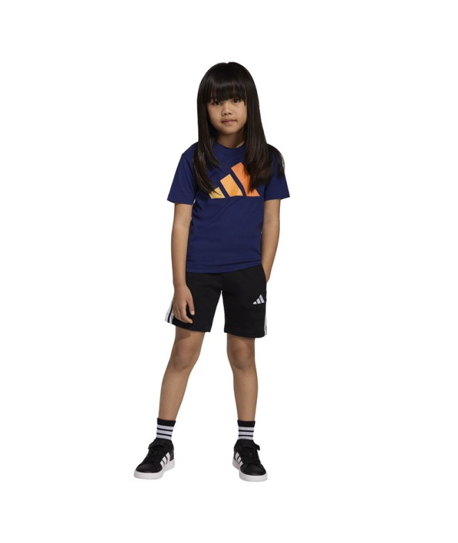 T-shirt adidas Lk Big Logo 160 Enfant Bleu...