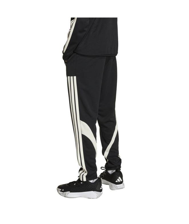 Pantalons adidas Chaud Enfant Noir/Blanc/Blanc