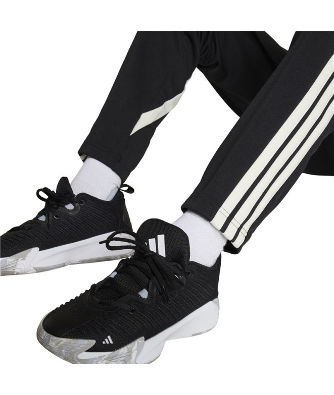 Pantalons adidas Chaud Enfant Noir/Blanc/Blanc