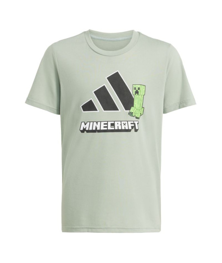 Camiseta de Fitness adidas Mc Tr Infantil Verde