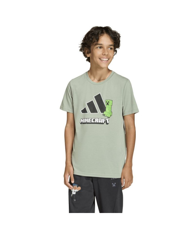 T-shirt de Fitness adidas Mc Tr Enfant Vert