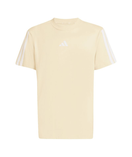 Camiseta adidas 3 Bandas 160 Infantil Licr/Blanco