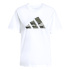 Camiseta adidas Camo Mulher Branco