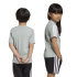 Camiseta adidas Lk 3 Bandas 160 Infantil Sama/Branco