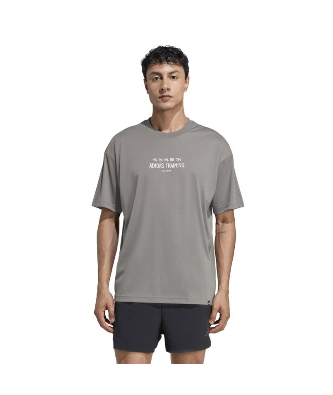 T-shirt de Fitness adidas Pwr G Homme Carbón