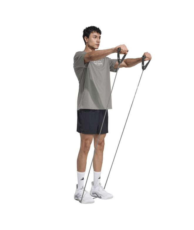 Camiseta de Fitness adidas Pwr G Homem Carbão