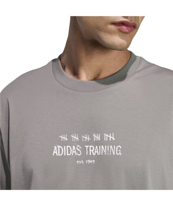 T-shirt de Fitness adidas Pwr G Homme Carbón