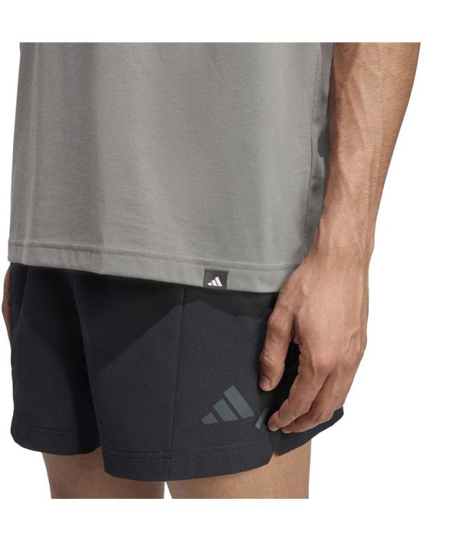 Camiseta de Fitness adidas Pwr G Homem Carbão