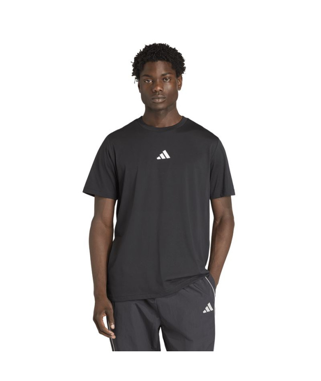 Camiseta de Fitness adidas Tr Id G Homem Preto
