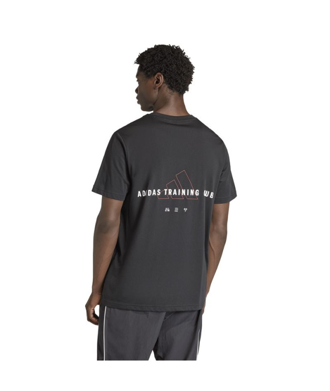 T-shirt de Fitness adidas Tr Id G Homme Noir