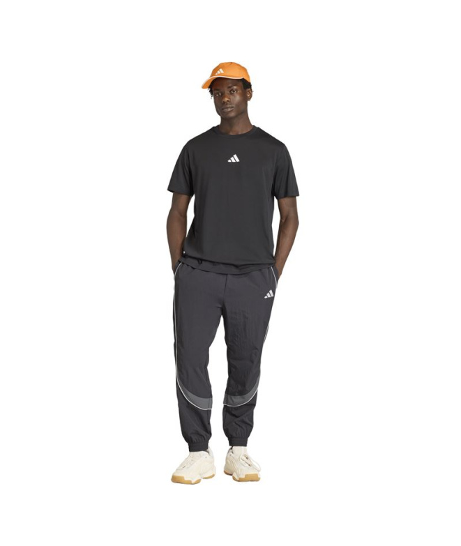 Camiseta de Fitness adidas Tr Id G Homem Preto