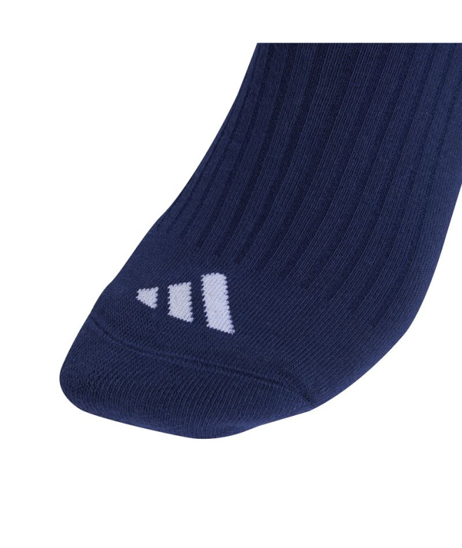 Meias adidas Lbl Elev Crw 3P Licr/Brgrcl/Azul...