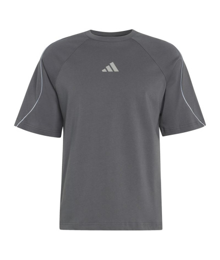 Camiseta adidas Stadium Hombre Gris/Grpuch/Azul