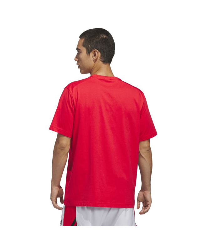 Camiseta de Basquetebol adidas Bb Found Homem...